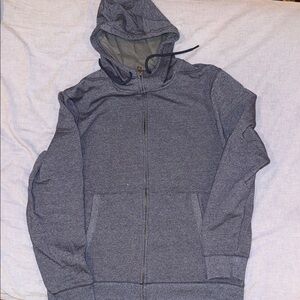 Under Armour Men's Gray Zip-Up Hoodie